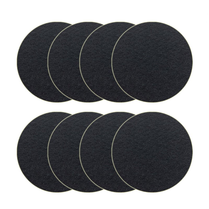 Beacozofu 7.25inch Kitchen Compost Bin Charcoal Filter Replacements, Compost Pail Replacement Carbon Filters 7.25 inch, Round - Image 1